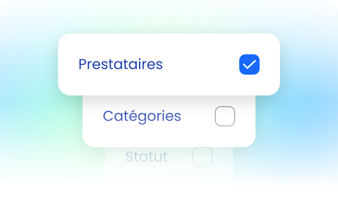 Filtres avanceus — Gestione el rendimiento de sus compras en tiempo real